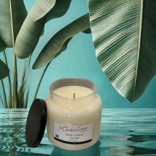 Sage Citrus Glow Scented Candle - 22oz