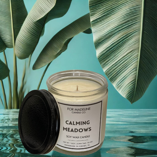 Calming Meadows Scented Candle - 12oz