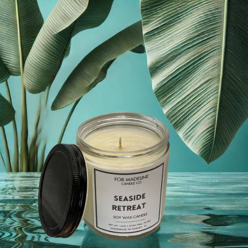 SeaSide Retreat Scented Candle - 16oz